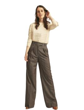 Alba Conde Pantalon Marron