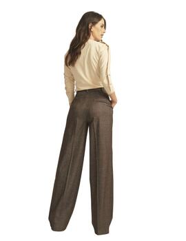 Alba Conde Pantalon Marron