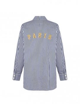 Imiloa Camisa de Rayas Blue&White
