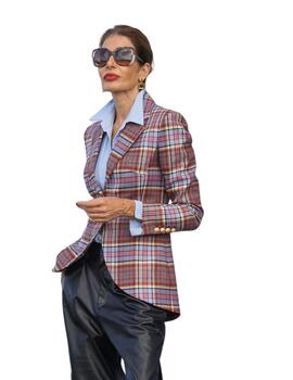 The Extreme Collection Chaqueta Blazer Cuadros Cel