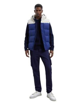 Ecoalf Jannu Vest Blue Print