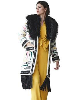The Extreme Collection Abrigo Pelo Jacquard