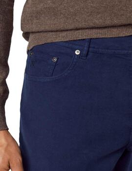 Hackett Pantalones Moleskin 5Pkt Navy Blazer