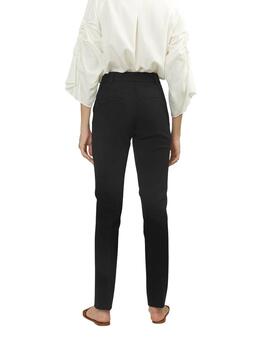 Alba Conde Pantalon Negro