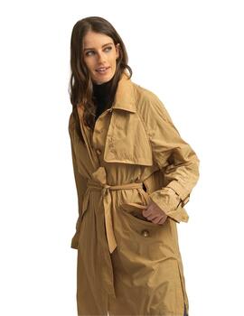 Alba Conde Gabardina Ch Camel