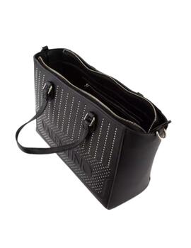 Valentino  Bolso Shopping Mittens 001-Nero Nero