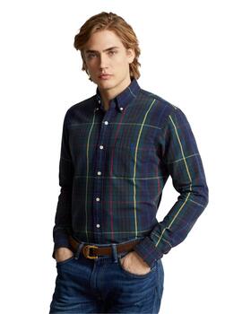 Ralph Lauren Camisa Classic Oxford-Cubdppcs 6133 G