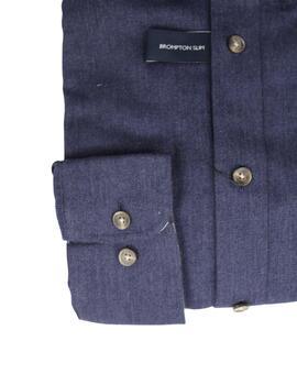 Hackett Camisa Flannel Multi Trim Azul