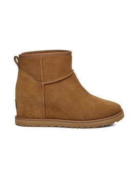 Botines UGG Con Cuña Camel Para Mujer