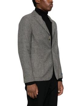 Ralph Lauren Abrigo Classic Herringbone-Jrmy Black