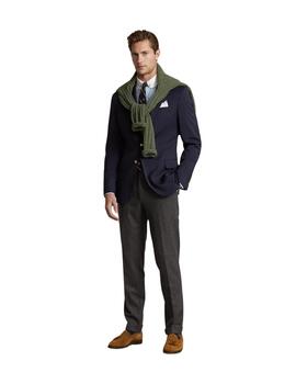 Ralph Lauren Abrigo Wool Garbadine-Cl P2Nt Navy