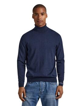 Pepe Jeans Punto Andre Turtle Neck Dulwich Blue