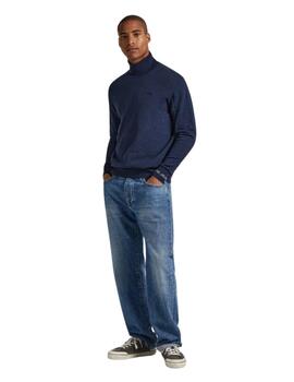 Pepe Jeans Punto Andre Turtle Neck Dulwich Blue