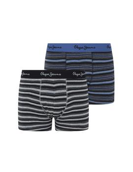 Pack 2 Boxer Pepe Jeans Rayas Para Hombre