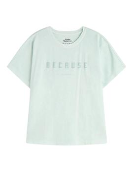 Ecoalf Kemialf T-Shirt Woman Baby Blue