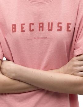 Ecoalf Kemialf T-Shirt Woman Dusty Rose