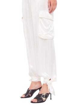 Gaudi Pantalone Tasconato Color  White Swan