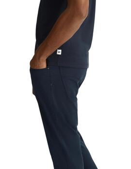 Gas Pantalones 5 Tasche Albert Simple Rev  Navy Bl