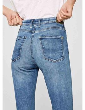 Vaqueros Pepe Jeans Regent Skinny Fit High Waist Para Mujer