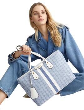 Liujo Shopping Bag  Blue Denim