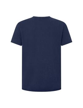 Pepe Jeans CAMISETA CON BOLSILLO FRON Carrinson Dulwich Blue