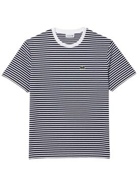 Lacoste Camiseta Tee-Shirts & Cols Roules Blanc/Ma