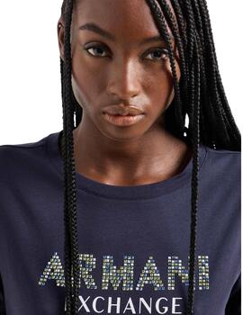 Armani Exchange T-Shirt Blue River