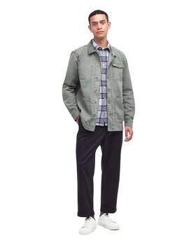 Barbour Camisa Grindle Over Agave Green