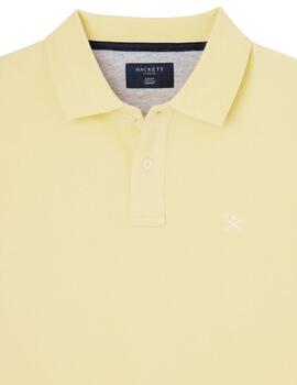 Hackett S/S Polo Soft Yellow