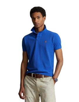 Ralph Lauren Polo Sskccmslm1-Short Sleeve-Knit Blu