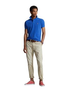 Ralph Lauren Polo Sskccmslm1-Short Sleeve-Knit Blu