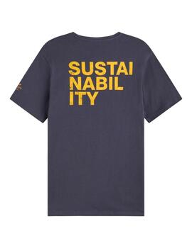 Ecoalf Sustanoalf T-Shirt Man Deep Navy