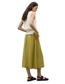 Ecoalf Yokoalf Skirt Woman Green Yellow