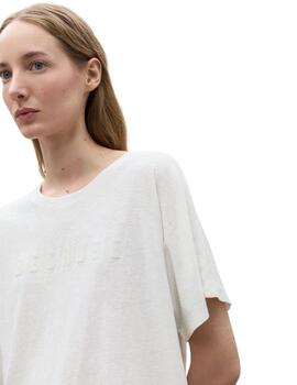 Ecoalf Kemialf T-Shirt Woman Off White
