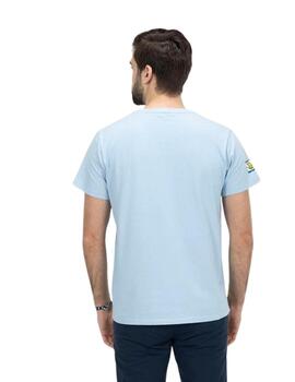El Pulpo Camiseta Estampado Remos Colores Azul Beb