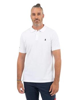 El Pulpo Polo Basic Logo Blanco