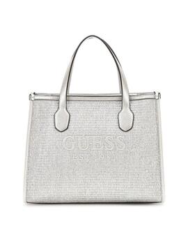 Guess Bolsos Silvana 2 Compartment Tote  Silver