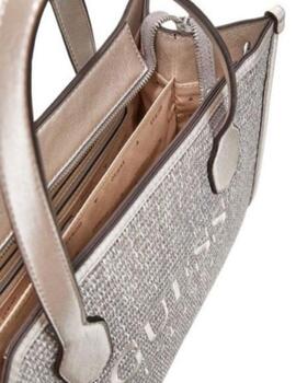 Guess Bolsos Silvana 2 Compartment Tote  Silver