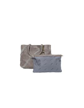 Bolso Pepe Jeans Tote Gris Para Mujer