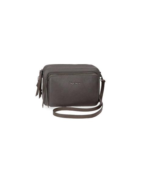 Bolso Pepe Jeans Bandolera Gris Mujer