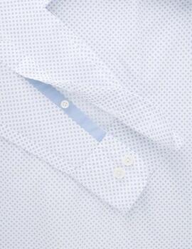 Hackett Shirt White/Sky