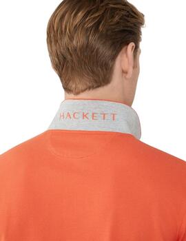 Hackett S/S Polo Mandarin Orange