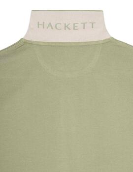 Hackett S/S Polo Seagrass Green