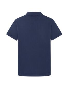 Hackett S/S Polo Navy