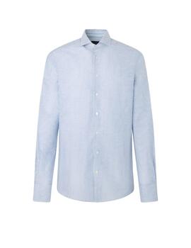 Hackett Shirt Blue/White