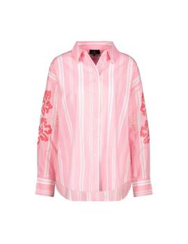 Monari Blouse Pink Smoothie Pattern