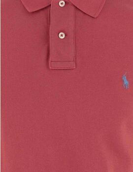 Ralph Lauren Polo Sskccmslm1-Short Sleeve-Knit Red