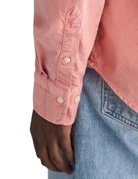 Gant Camisa Peachy Pink