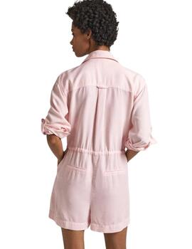 Pepe Jeans MONO CORTO EN TENCEL Pink 