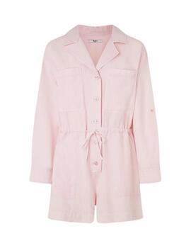 Pepe Jeans MONO CORTO EN TENCEL Pink 